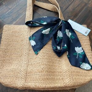 NWT Draper James Everyday Straw Bag